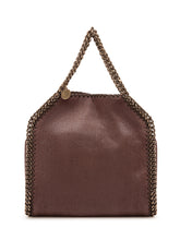 STELLA MCCARTNEY - Borsa Falabella Mini con Catena - Marrone - LIDIASHOPPING® - Official Website
