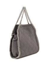 STELLA MCCARTNEY - Falabella Mini Quilted Shoulder Bag - Grey - LIDIASHOPPING® - Official Website