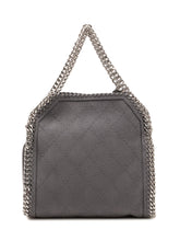 STELLA MCCARTNEY - Falabella Mini Quilted Shoulder Bag - Grey - LIDIASHOPPING® - Official Website