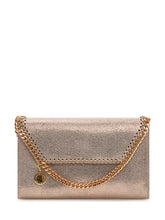 STELLA MCCARTNEY - Falabella Wallet - Silver - LIDIASHOPPING® - Official Website