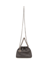 STELLA MCCARTNEY - Falabella Mini Drawstring Bag - Grey - LIDIASHOPPING® - Official Website