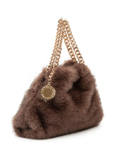 STELLA MCCARTNEY - Borsa Falabella Mini Draw - Marrone - LIDIASHOPPING® - Official Website
