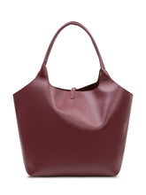 STELLA MCCARTNEY - Tote with Circular Application - Red - LIDIASHOPPING® - Official Website