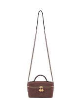STELLA MCCARTNEY - Falabella Vanity Case with Woven Handle - Brown - LIDIASHOPPING® - Official Website