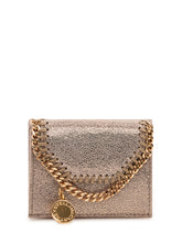 STELLA MCCARTNEY - Portafoglio Falabella - Beige - LIDIASHOPPING® - Official Website