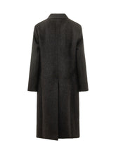 STUDIO NICHOLSON - Cappotto Doppiopetto - Nero - LIDIASHOPPING® - Official Website
