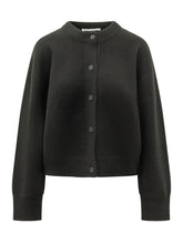 STUDIO NICHOLSON - Cardigan Girocollo - Nero - LIDIASHOPPING® - Official Website