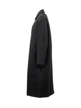 STUDIO NICHOLSON - Rounded Overcoat - Black - LIDIASHOPPING® - Official Website