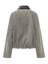STUDIO NICHOLSON - Jacket with Contrast Collar - Black - LIDIASHOPPING® - Official Website