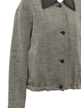 STUDIO NICHOLSON - Jacket with Contrast Collar - Black - LIDIASHOPPING® - Official Website