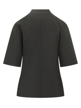 STUDIO NICHOLSON - Top a Collo Alto - Nero - LIDIASHOPPING® - Official Website