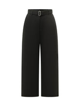 STUDIO NICHOLSON - Pantaloni a Gamba Ampia con Cintura - Nero - LIDIASHOPPING® - Official Website