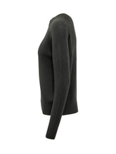 STUDIO NICHOLSON - Slim Fit Crewneck Sweater - Black - LIDIASHOPPING® - Official Website