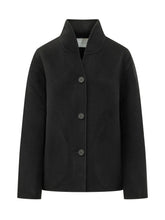 STUDIO NICHOLSON - Giacca con Collo Alto - Nero - LIDIASHOPPING® - Official Website
