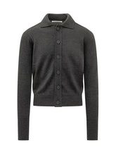 STUDIO NICHOLSON - Cardigan Polo - Nero - LIDIASHOPPING® - Official Website