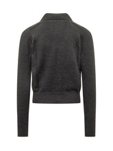 STUDIO NICHOLSON - Cardigan Polo - Nero - LIDIASHOPPING® - Official Website