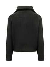 STUDIO NICHOLSON - Cardigan a Coste con Zip - Nero - LIDIASHOPPING® - Official Website