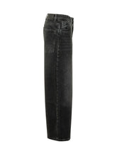 STUDIO NICHOLSON - Volume Jeans with Wide Leg - Black - LIDIASHOPPING® - Official Website