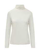 PUROTATTO - Blusa Dolcevita con Collo Morbido - Bianco - LIDIASHOPPING® - Official Website