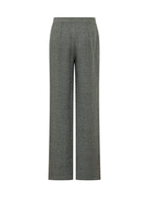 EMPORIO ARMANI - Wide Leg Trousers - Black - LIDIASHOPPING® - Official Website