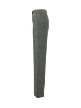 EMPORIO ARMANI - Wide Leg Trousers - Black - LIDIASHOPPING® - Official Website