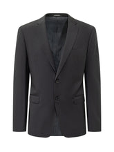 EMPORIO ARMANI - Suit with Single Breasted Blazer - Blue - LIDIASHOPPING® - Official Website