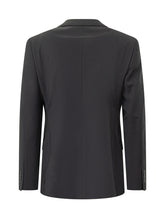EMPORIO ARMANI - Completo con Blazer Monopetto - Blu - LIDIASHOPPING® - Official Website