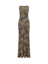 ETRO - Abito Lungo Senza Maniche con Motivo Paisley - Multicolore - LIDIASHOPPING® - Official Website