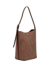 ETRO - Borsa a Secchiello con Motivo Paisley - Marrone - LIDIASHOPPING® - Official Website