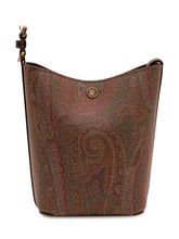 ETRO - Borsa a Secchiello con Medaglione - Marrone - LIDIASHOPPING® - Official Website