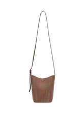 ETRO - Borsa a Secchiello con Medaglione - Marrone - LIDIASHOPPING® - Official Website