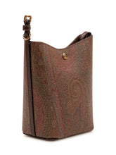ETRO - Borsa a Secchiello con Medaglione - Marrone - LIDIASHOPPING® - Official Website