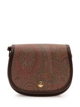 ETRO - Borsa a Tracolla con Patta Arrotondata - Marrone - LIDIASHOPPING® - Official Website