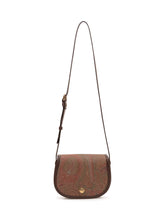 ETRO - Borsa a Tracolla con Patta Arrotondata - Marrone - LIDIASHOPPING® - Official Website