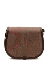 ETRO - Borsa a Tracolla con Patta Arrotondata - Marrone - LIDIASHOPPING® - Official Website