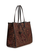 ETRO - Tote Bag with Paisley Motif - Black - LIDIASHOPPING® - Official Website