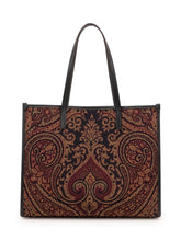 ETRO - Tote Bag with Paisley Motif - Black - LIDIASHOPPING® - Official Website