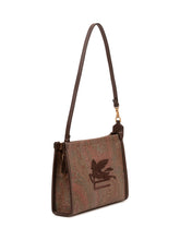 ETRO - Borsa a Spalla con Ricamo Logo - Marrone - LIDIASHOPPING® - Official Website