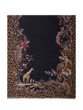 ETRO - Sciarpa con Motivo Paisley e Frange - Marrone - LIDIASHOPPING® - Official Website