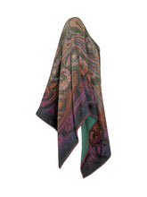 ETRO - Open Poncho with Paisley Motif - Multicolor - LIDIASHOPPING® - Official Website