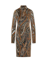 ETRO - Abito Midi con Motivo Paisley - Multicolore - LIDIASHOPPING® - Official Website
