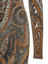 ETRO - Abito Midi con Motivo Paisley - Multicolore - LIDIASHOPPING® - Official Website