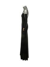 ELISABETTA FRANCHI - Abito con Volant e Frange - Nero - LIDIASHOPPING® - Official Website