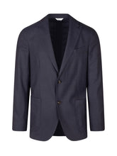 BOGLIOLI - Abito Monopetto con Revers Classici - Blu - LIDIASHOPPING® - Official Website