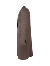 BOGLIOLI - Cappotto Doppiopetto con Motivo Pied de Poule - Multicolore - LIDIASHOPPING® - Official Website
