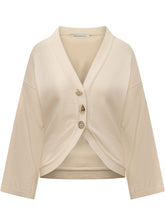 SIMONA CORSELLINI - Cardigan con Bottoni Gioiello - Beige - LIDIASHOPPING® - Official Website