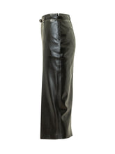 SIMONA CORSELLINI - Gonna Midi con Cintura Sottile - Nero - LIDIASHOPPING® - Official Website