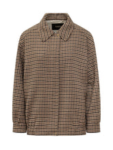 SEVENTY 19.70 - Giacca Corta con Motivo Check - Beige - LIDIASHOPPING® - Official Website