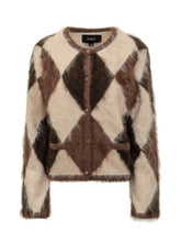SEVENTY 19.70 - Diamond Pattern Jacket - Brown - LIDIASHOPPING® - Official Website