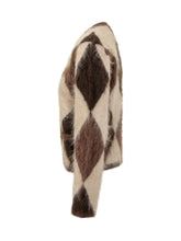 SEVENTY 19.70 - Diamond Pattern Jacket - Brown - LIDIASHOPPING® - Official Website